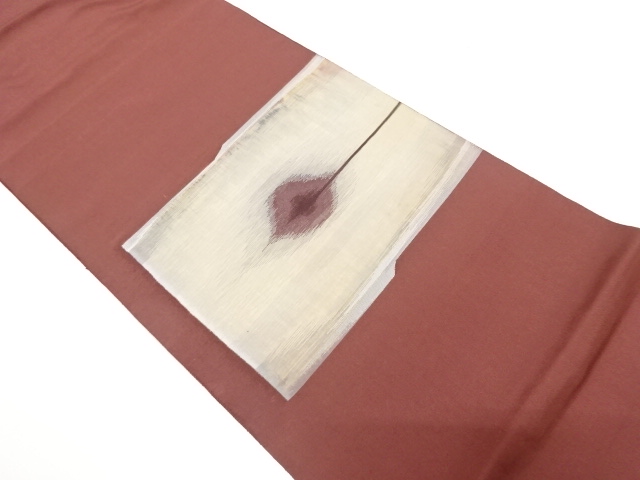 JAPANESE KIMONO / ANTIQUE FUKURO OBI / SILK / WOVEN SQUARE